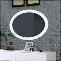 Cm7386wh-mo Furniture Of America Lennart - White Bedroom Furniture Mirror