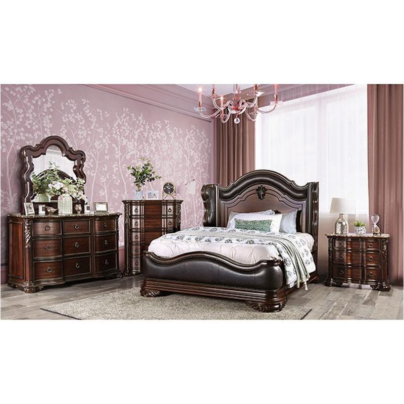 Cm7859ek Furniture Of America Arcturus Bedroom Furniture Bed