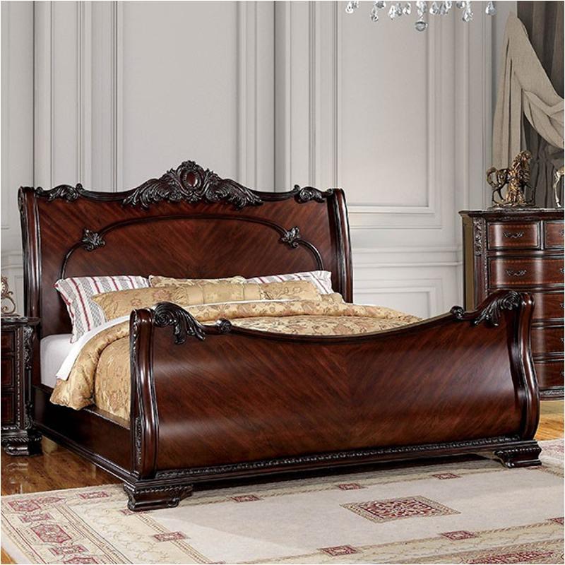 Cm7277q Furniture Of America Bellefonte Bedroom Furniture Bed
