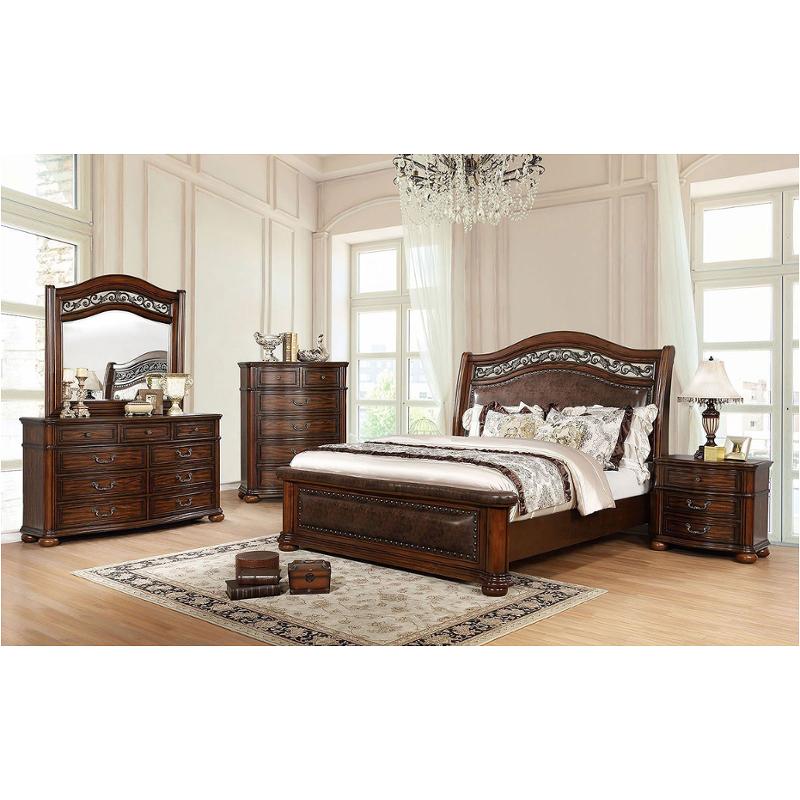 Cm7311ek Furniture Of America Menodora Eastern King Bed