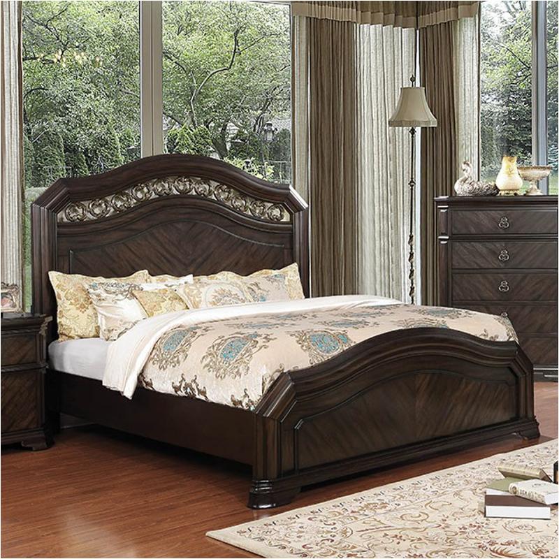 Cm7751q Furniture Of America Calliope Bedroom Furniture Bed