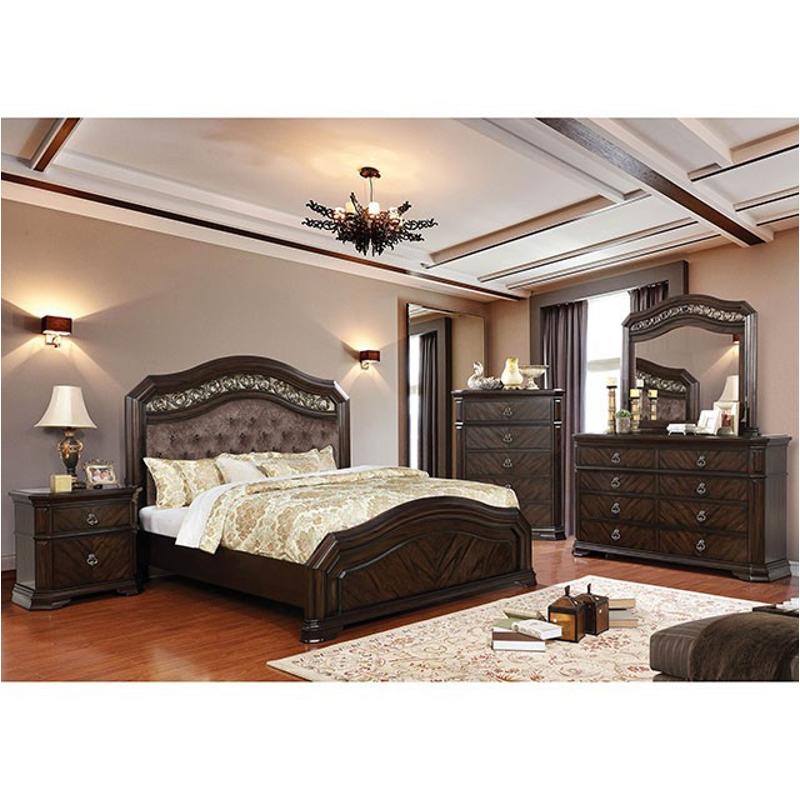 Cm7752ck Furniture Of America Calliope Bedroom Furniture Bed