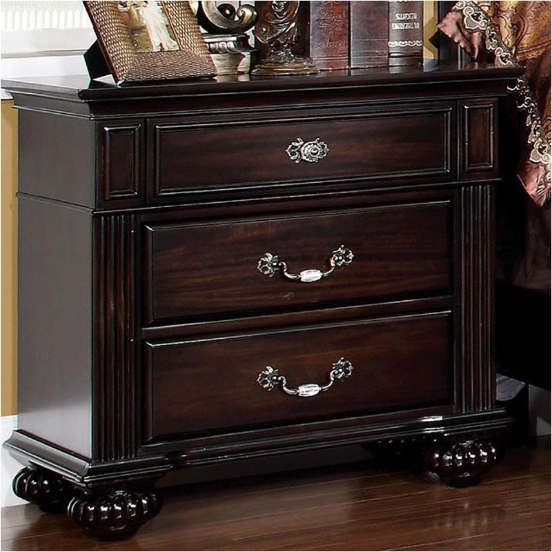 Cm7129n Furniture Of America Syracuse Bedroom Furniture Nightstand