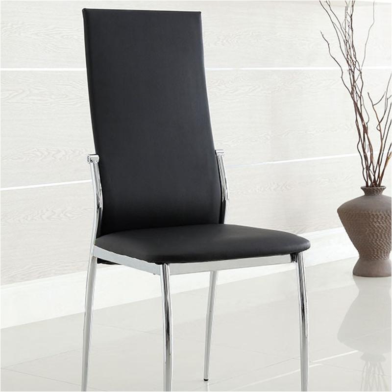 Kona Leatherette/Metal Dining Side Chair - Thumbnail 3