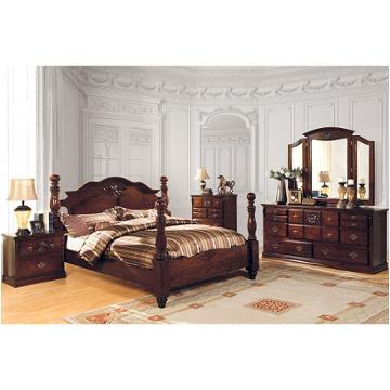 Cm7571ek Furniture Of America Tuscan Bedroom Furniture Bed
