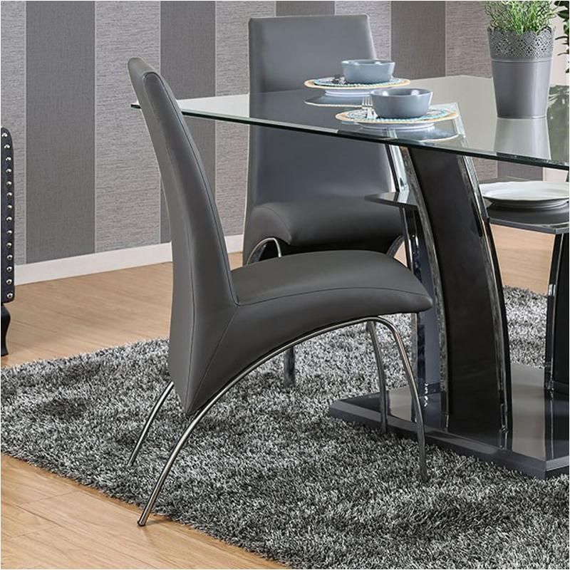 Wailoa Leatherette/Metal Dining Side Chair