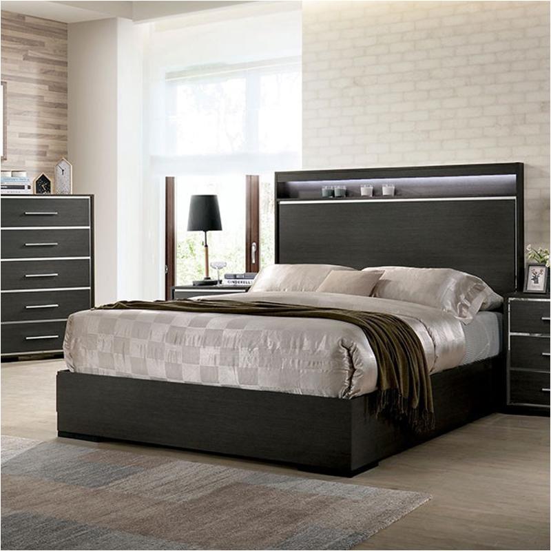 Cm7589q Furniture Of America Camryn Bedroom Furniture Queen Bed