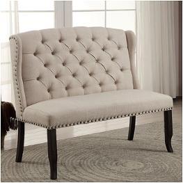 Cm3324bk-bn Furniture Of America Sania Dining Room Furniture Benche