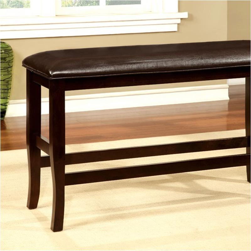 Cm3024pbn Furniture Of America Woodside Dining Room Furniture Benche