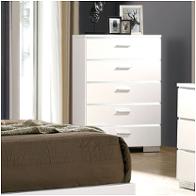 Cm7049wh-c Furniture Of America Carlie - White Bedroom Furniture Chest