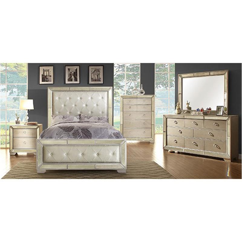 Cm7195ck Furniture Of America Loraine Bedroom Furniture Bed