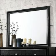Cm7552bk-m Furniture Of America Chrissy - Black Bedroom Furniture Mirror