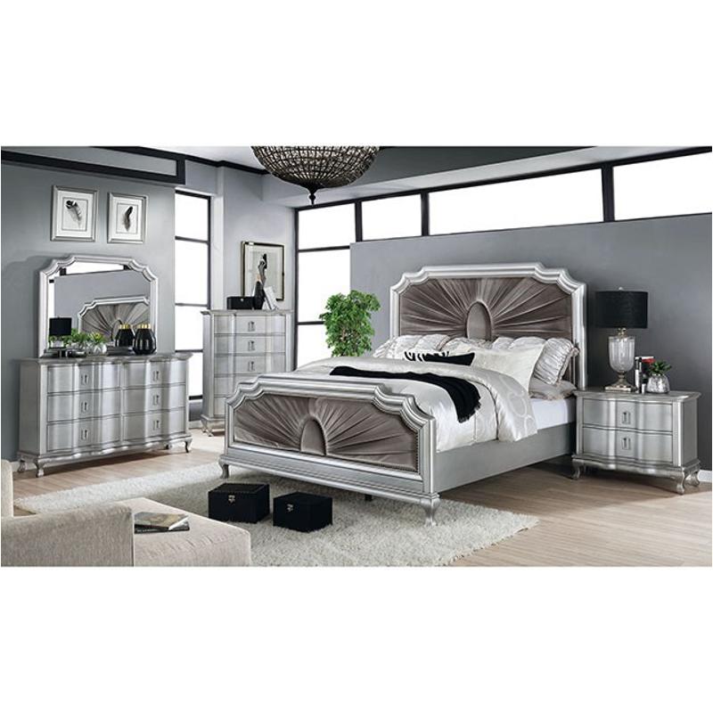 Cm7864q Furniture Of America Aalok Bedroom Furniture Bed