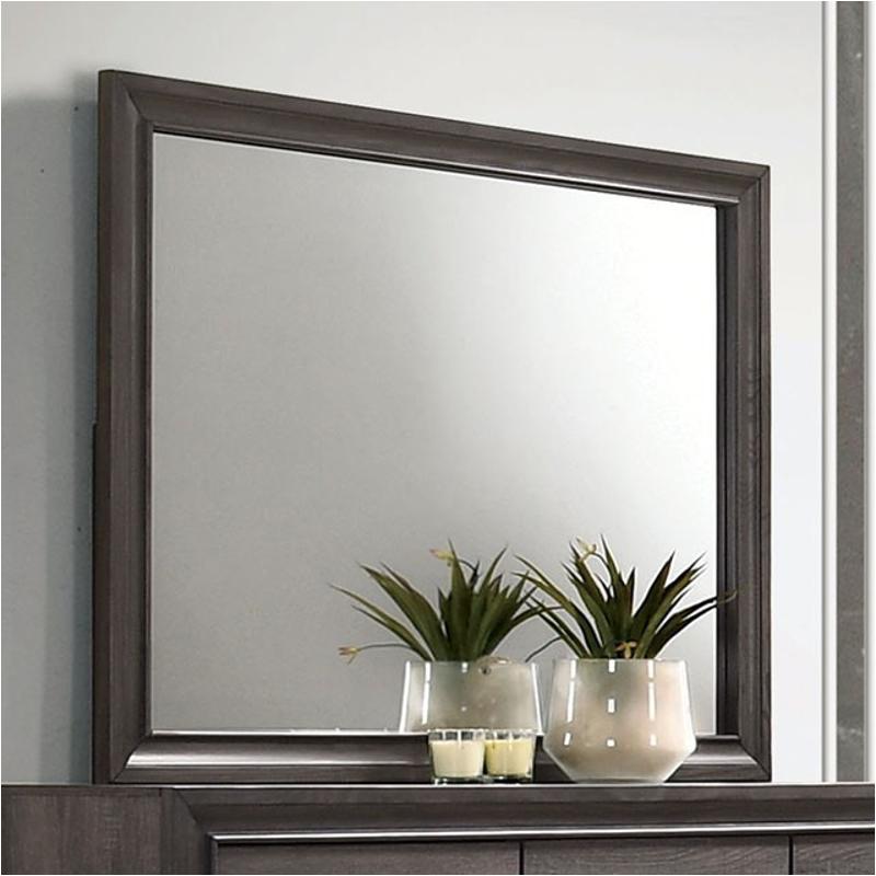 Cm7552gy-m Furniture Of America Chrissy - Gray Bedroom Furniture Mirror