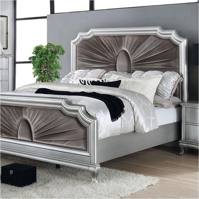 Cm7864ek Furniture Of America Aalok Bedroom Furniture Bed