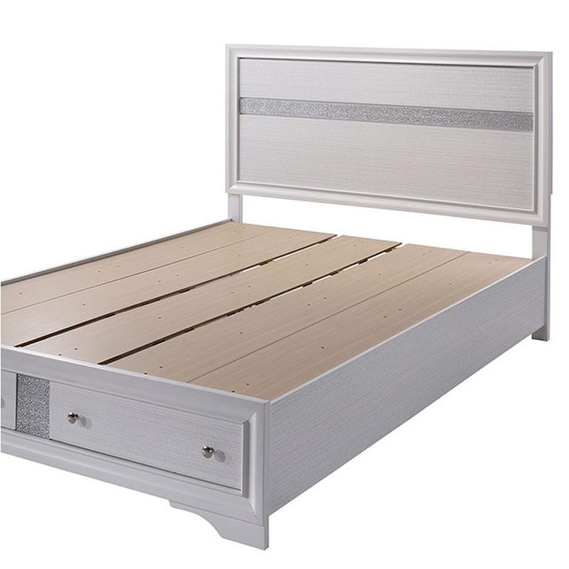 Cm7552q Furniture Of America Chrissy - White Bedroom Furniture Bed