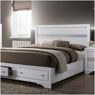 Cm7552ek Furniture Of America Chrissy - White Bedroom Furniture Bed