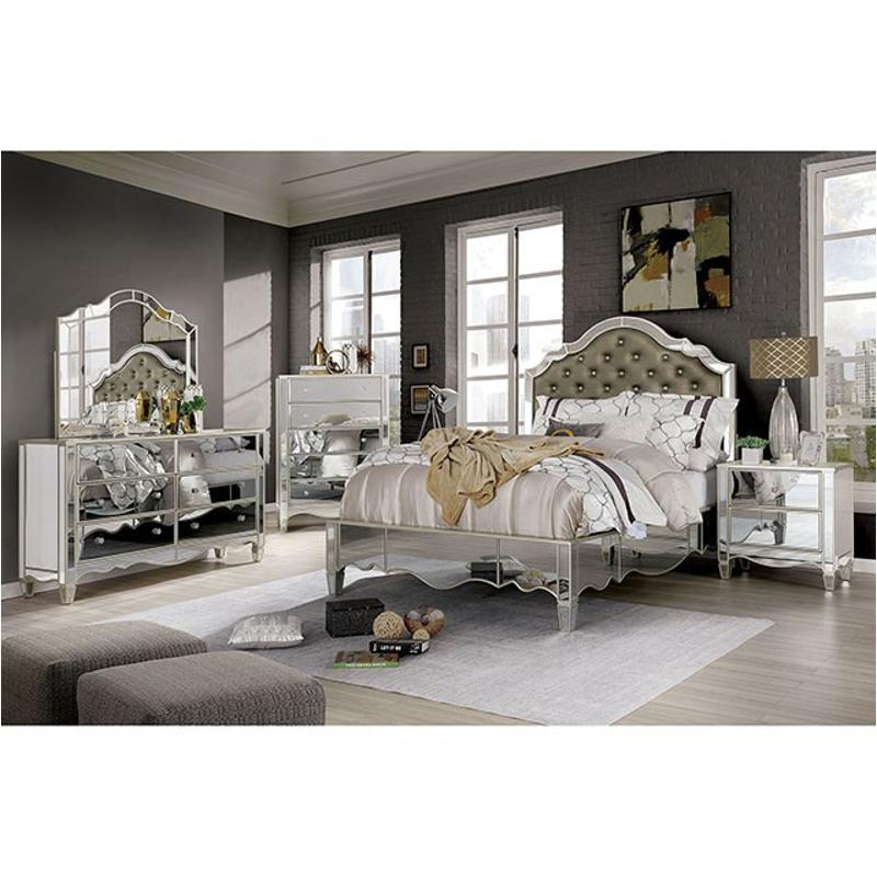 Foa7890q Furniture Of America Eliora Bedroom Furniture Bed