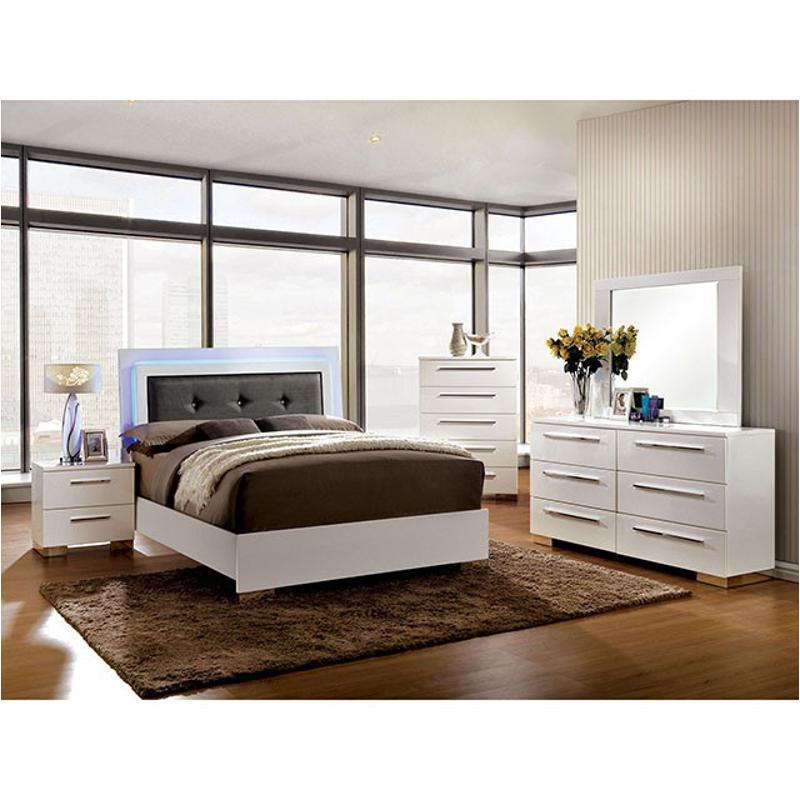 Cm7201ek Furniture Of America Clementine Bedroom Furniture Bed