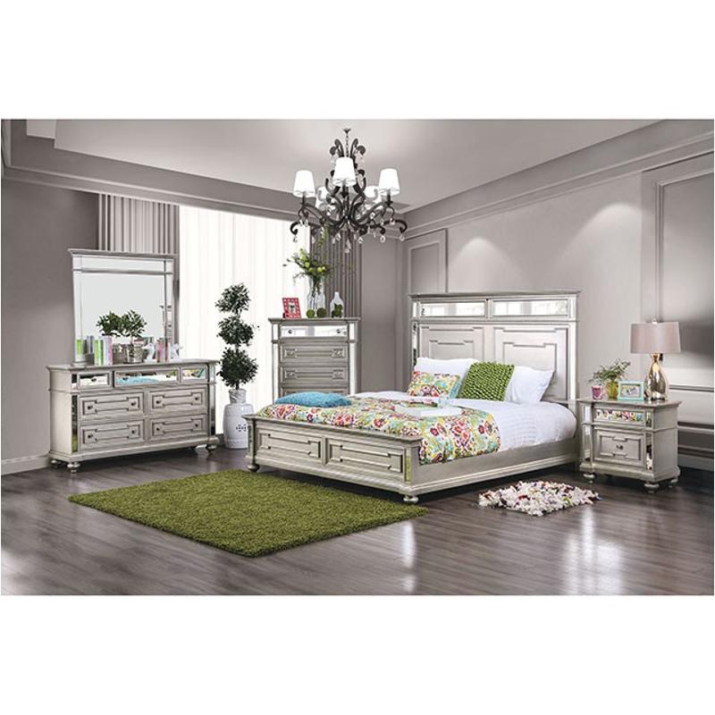 Cm7673q Furniture Of America Salamanca Bedroom Furniture Bed