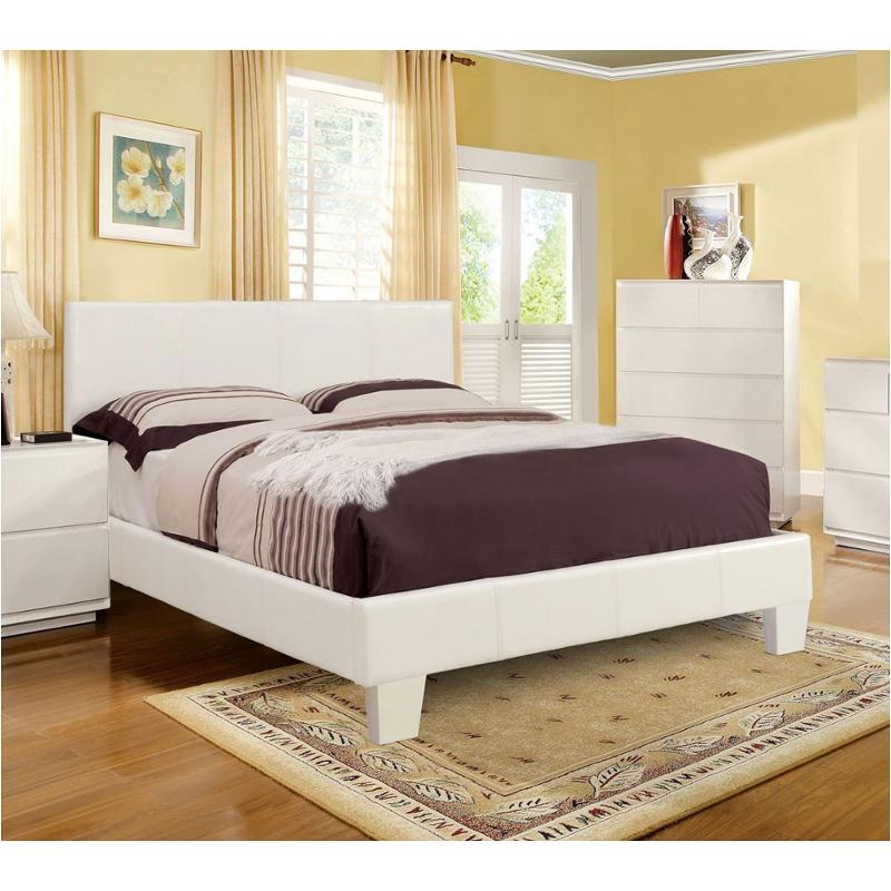Cm7008wh-q Furniture Of America Winn Park - White Bedroom Furniture Bed