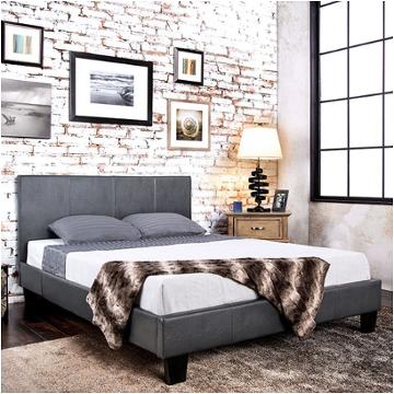 Cm7008gy-q Furniture Of America Winn Park - Gray Bedroom Furniture Bed