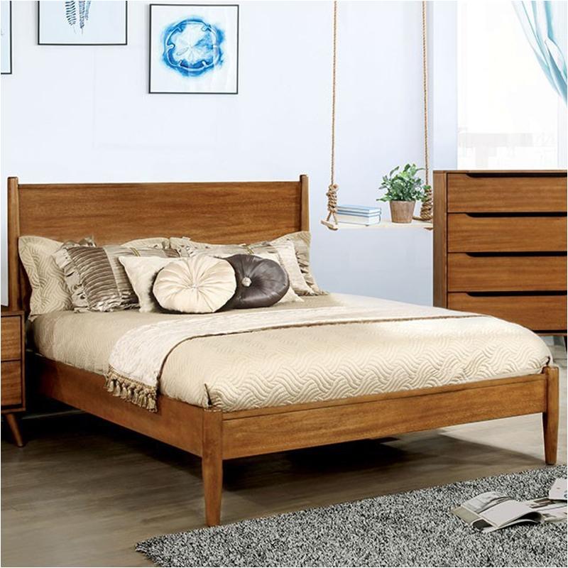 Cm7386a Ck Furniture Of America, Oak California King Bed