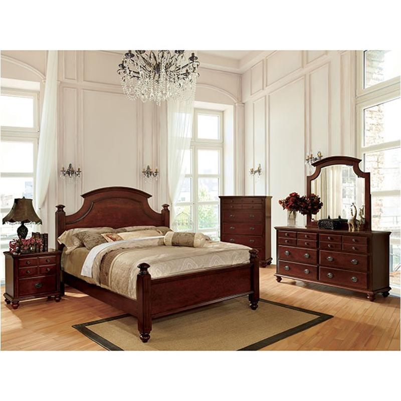 Cm7083q Furniture Of America Gabrielle Bedroom Furniture Bed
