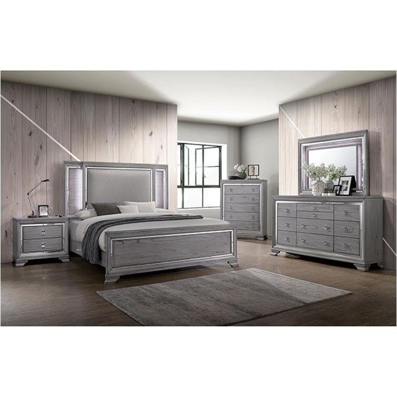 Cm7579ek Furniture Of America Alanis Bedroom Furniture Bed