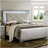 Cm7979sv-ck Furniture Of America Bellanova - Silver Bedroom Furniture Bed