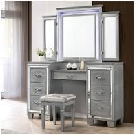 Cm7979sv-v Furniture Of America Bellanova - Silver Bedroom Furniture Vanitie