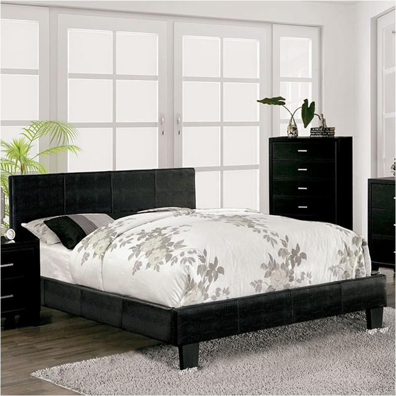 Cm7793bk-ck Furniture Of America Wallen Bedroom Furniture Bed