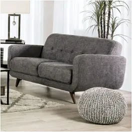 Sm6044-lv Furniture Of America Siegen Living Room Furniture Loveseat