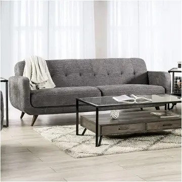 Sm6044-sf Furniture Of America Siegen Living Room Furniture Sofa