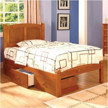 Cm7903oak-t Furniture Of America Cara Bedroom Furniture Bed