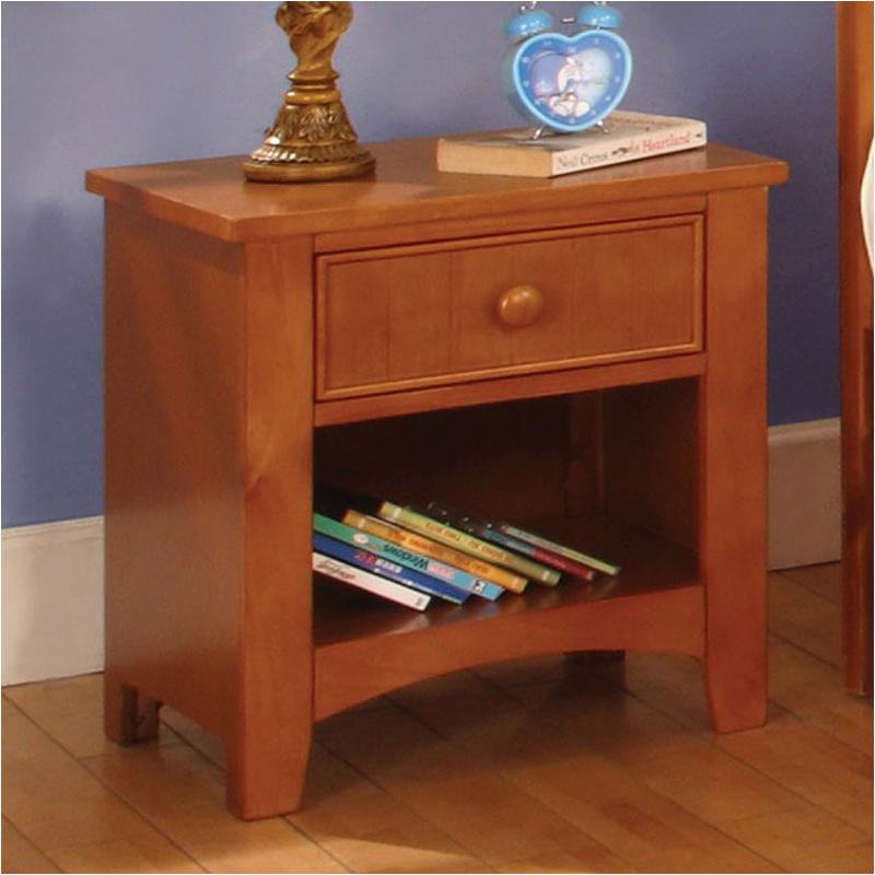 Cm7905oak-n Furniture Of America Omnus Bedroom Furniture Nightstand