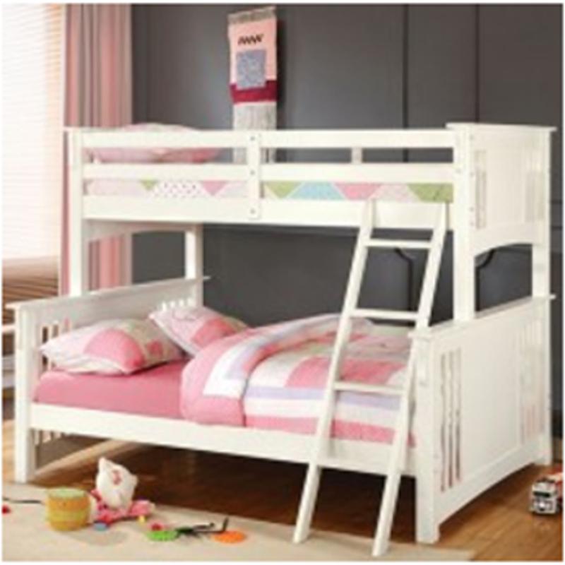 Cm-bk602f-wh Furniture Of America Spring Creek Bedroom Furniture Bed