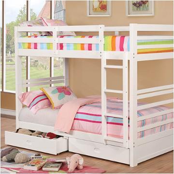 Cm-bk588t-wh Furniture Of America California Bedroom Furniture Bed