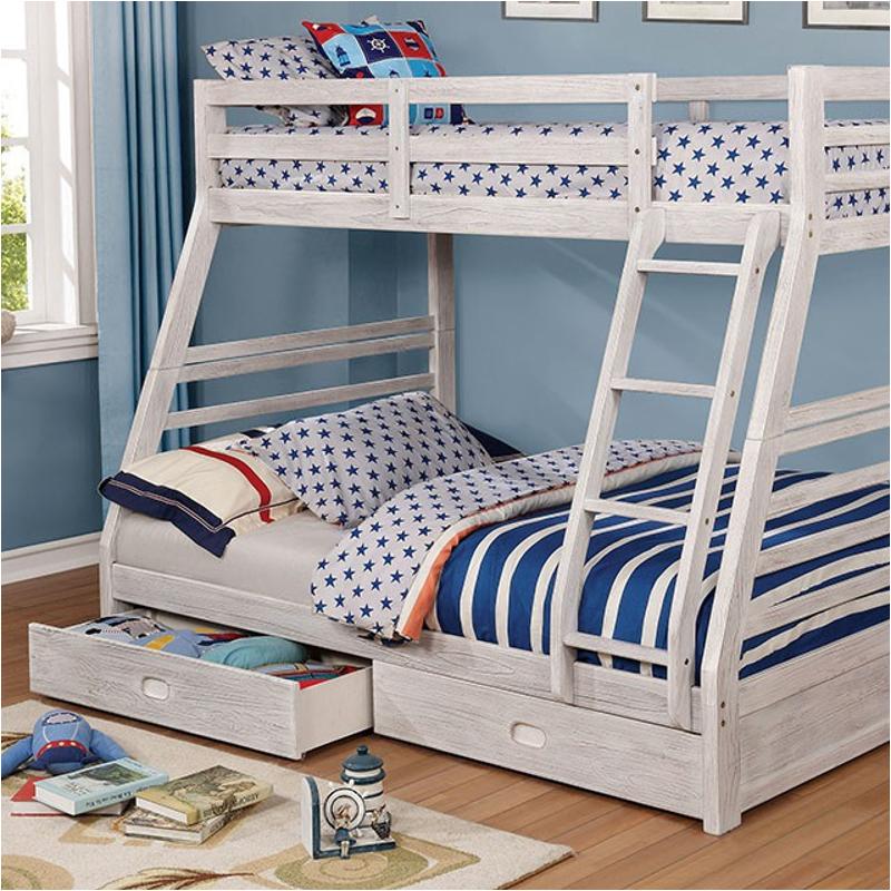 Cm-bk588bwh Furniture Of America California Bedroom Furniture Bed
