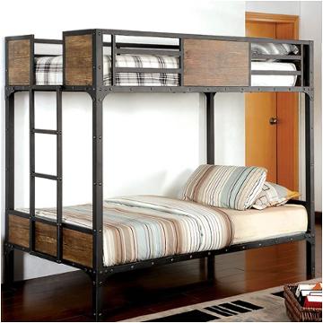 Cm-bk029ts Furniture Of America Clapton Bedroom Furniture Bed