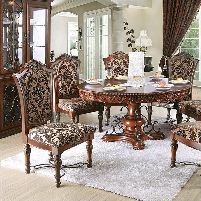 Cm3788rt Furniture Of America Lucie Dining Room Furniture Dining Table