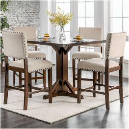 Cm3018pt Furniture Of America Glenbrook Dining Room Furniture Counter Height Table