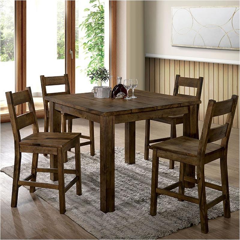 Cm3060pt Furniture Of America Kristen Dining Room Furniture Counter Height Table