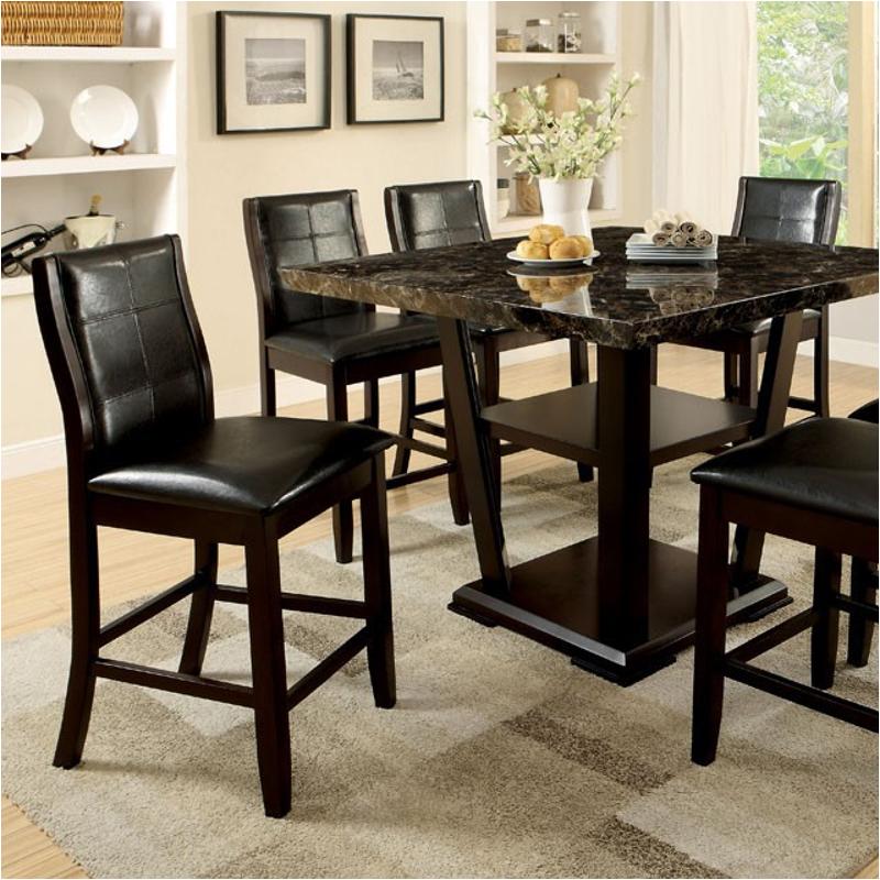 Cm3933pt Furniture Of America Dining Room Furniture Counter Height Table