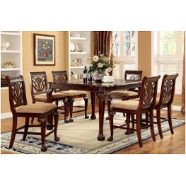 Cm3185pt Furniture Of America Petersburg Dining Room Furniture Counter Height Table