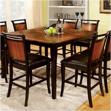 Cm3034pt Furniture Of America Salida Dining Room Furniture Counter Height Table