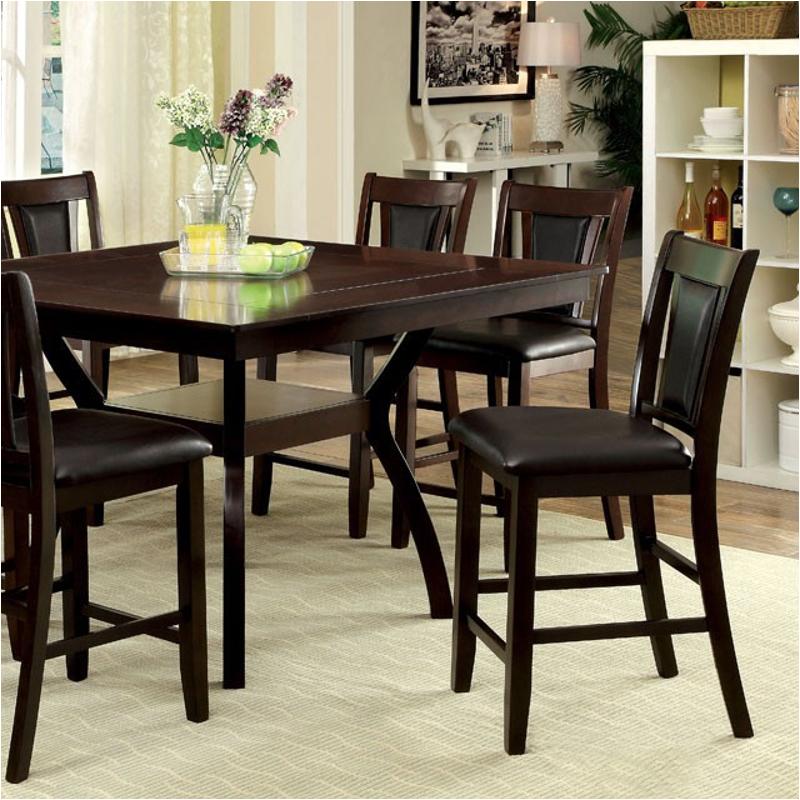 Cm3984wpt Furniture Of America Counter Height Table