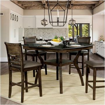 Cm3023pt Furniture Of America Flick Dining Room Furniture Counter Height Table