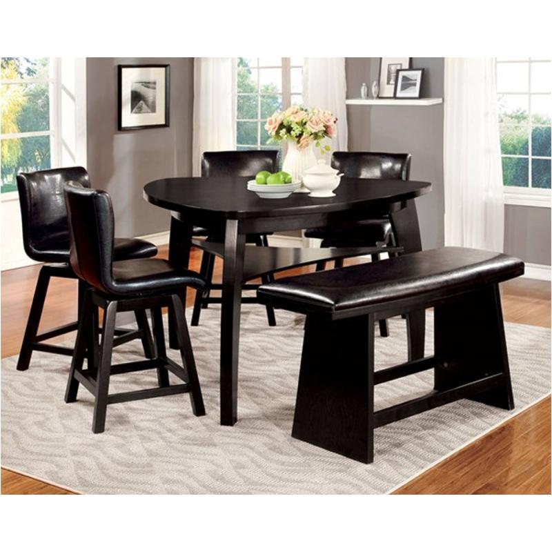 Cm3433pt Furniture Of America Hurley Dining Room Furniture Counter Height Table
