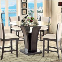 Cm3710gy-pt Furniture Of America Manhattan Dining Room Furniture Counter Height Table